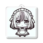 のかのかわいいメイドさん Acrylic Key Chain