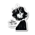 KUSUZINIA'S SHOPのSmoking Lady (ver.1) Acrylic Key Chain