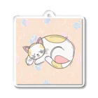 癒しの部屋🐾໒꒱のお昼寝ニャンコ🐱 Acrylic Key Chain