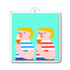 Studio .AのTwin boys アクリルキーホルダー