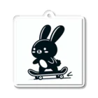 ほんわかのピョンスケーター Acrylic Key Chain