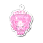 🍓くろねこいちご^._.^ྀི🍓のangel strawberry Acrylic Key Chain