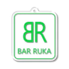 ＠maharamothraのＢＡＲ ルカ（ネオングリーン） Acrylic Key Chain