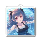 SWQAのプールを楽しむjk Acrylic Key Chain