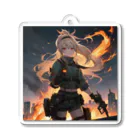 rn425の戦場の少女 Acrylic Key Chain