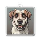 よもぎだいふくの頼れる犬グッズ Acrylic Key Chain