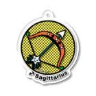 Macchi Baco | SUZURI SHOPの星座／Sagittarius（いて座）アイコン風イラスト Acrylic Key Chain