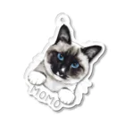 みきぞーん｜保護猫 ミッキー画伯と肉球とおともだちのmomo Acrylic Key Chain