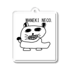 HADAKAGEKKO(WEEP＆TAKE)のMANEKINECO EGOKOROKAIMU Acrylic Key Chain