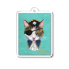 ここねこの海賊キャッツ Acrylic Key Chain