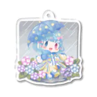 あやこ熊猫/ぱんだVTuberの梅雨のグッズ Acrylic Key Chain