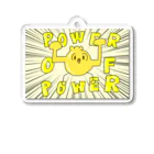 our SnailsのPower of power Acrylic Key Chain