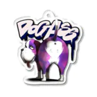 Dog-Ass ドッグアスのDogAss カラフル Acrylic Key Chain