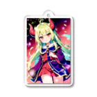 桜音の鬼娘 Acrylic Key Chain