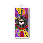 pinkieboyのファンクなレコードくん Acrylic Key Chain