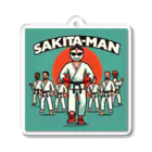 カワウソダディのSAKITAMAN_変態仮面 Acrylic Key Chain