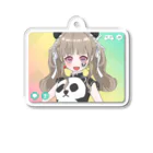 Mirrativ公式ショップのふくみん「アクリルキーホルダー」 Acrylic Key Chain