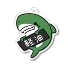 サメ わりとおもいの油種を示すサメ「軽油」2 Acrylic Key Chain