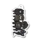 AsukaのteamBLACK2 Acrylic Key Chain