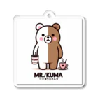 nerobooのお店のMR.KUMAのグッズです Acrylic Key Chain