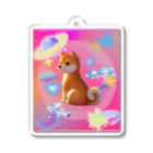 natsuのshibainu-pop Acrylic Key Chain