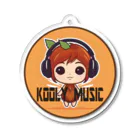 KOOLY MUSICのKOOLY MUSIC アクリルキーホルダー