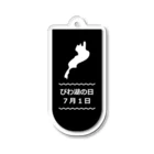 So湖いらの「びわ湖の日」アクリルキーホルダー Acrylic Key Chain