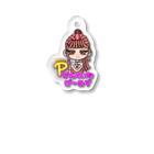 ぴんくいなちゃんのぴんくいなちゃん Acrylic Key Chain