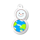 成長できない度数分布(ドットぷろっと)のあすだるまくん Acrylic Key Chain