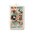 yukata_girlのyukata_giral Acrylic Key Chain