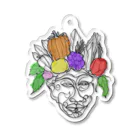 A-KdesignのArcimboldo風 アクリルキーホルダー