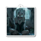 akoluのgothic girl Acrylic Key Chain