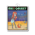 nidan-illustrationのMAX GALAXY アクリルキーホルダー