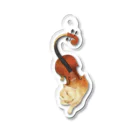 水無月堂のバイオリン Acrylic Key Chain
