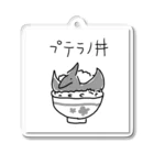 ぬいか(っ´ω｀ｃ)もちもちのプテラノ丼 Acrylic Key Chain