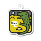 mugsの月面のアリゲーター Acrylic Key Chain