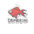 千月らじおのよるにっきのDEMEKIN(赤) アクリルキーホルダー