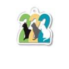 kima-maniのcats day -222- Acrylic Key Chain