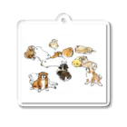 segasworksの仔犬 Acrylic Key Chain