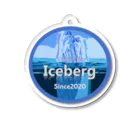 Iceberg - アイスバーグのあいすばーぐ Acrylic Key Chain