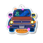 スロータイプ書店 Slowtype Booksのdrive ドライブ 124 アクリルキーホルダー