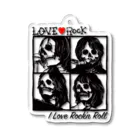 JOKERS FACTORYのLOVE ROCK Acrylic Key Chain