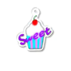 COMPLEX MONSTERのSweet カップケーキ　ネオン Acrylic Key Chain