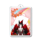 ☯️冬椿･九尾の神使なVtuber☯️の｢公式｣妖Vtuber･お正月シリーズ🎍🌅🎍 Acrylic Key Chain