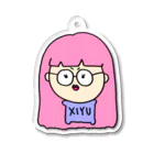 XIYU SHOPのしゆりん(ぴんく) アクリルキーホルダー