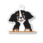 山村遥のバーニーズマウンテンドック Acrylic Key Chain