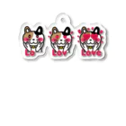 キッズモード某のねこLove Acrylic Key Chain