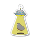 wa_cameのアブダクションうずら Acrylic Key Chain