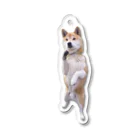 愛犬太郎のグッズの起立太郎【柴犬】 Acrylic Key Chain