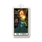 みにゃ次郎のタロットTOWERS Acrylic Key Chain